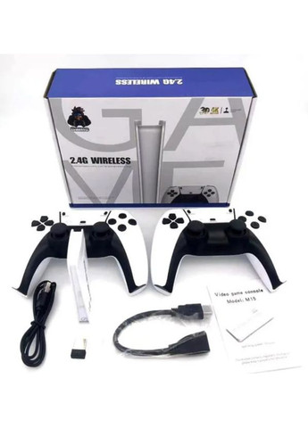 Игровая приставка консоль M15 Plus 64Gb 4K Game Stick 3D с двумя беспроводными джойстиками (2390000010) No Brand (340912483)