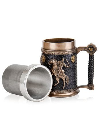 Пивний келих Битва вікінгів, 600 мл, 15 см VERONESE ELISEY (366889172)