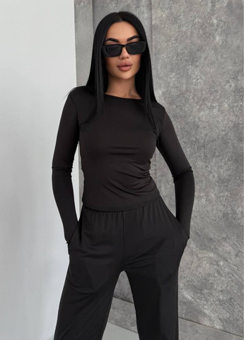 Костюм трійка: Лонгслів, футболка та штани вільного крою Tik-Tak (328265764)