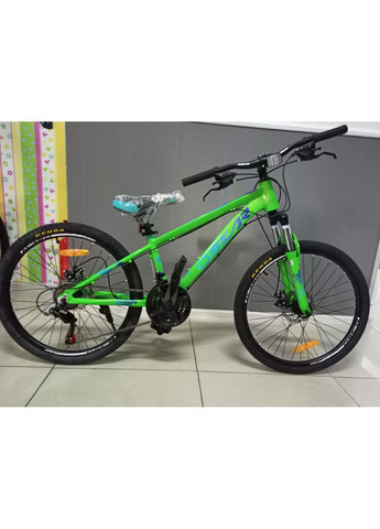 Велосипед 24" Cyber рама 11" салатовый oskar (369782035)