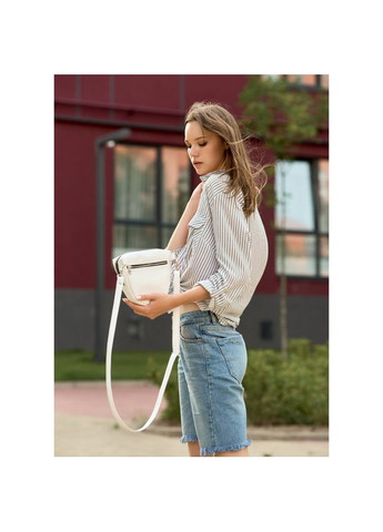 Жіноча кросбоді сумка Sofi біла Sambag (322870617)