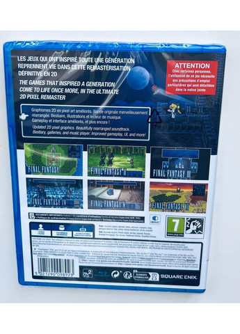 Final Fantasy I-VI Collection Anniversary Edition, російські субтитри - диск для PlayStation 4 Sony (365438609)