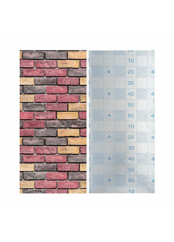 Обои самоклеющиеся 2800х500х1,5мм Голубой меланж (D) StickerWall-SW-00001783 Sticker Wall (369166089)