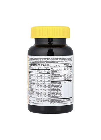 Витамины для детей без сахара Alive! Zero Sugar Kid's, 40 жевательных конфет Nature's Way (361115940)