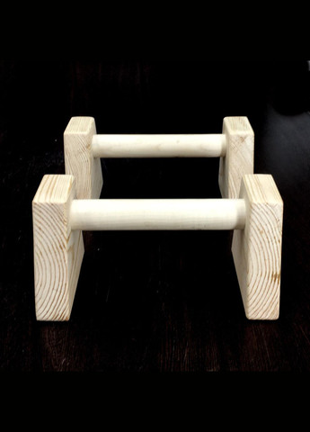 Упоры для отжиманий (паралетсы) из дерева Домингуш бланже (ПРЛ-000701) No Brand (328225396)