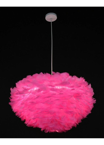 Люстра підвісна з пір'ям на 3 лампочки 27296 Білий 40-120х60х60 см. Sunnysky (335975284)