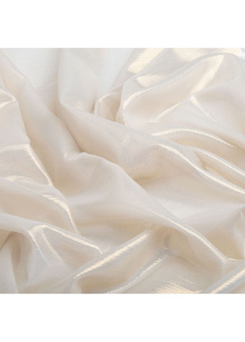 Тканина шифон стрейч із напиленням Cold 55 г/м2 150 см для суконь, блуз, декору та аксесуарів св/беж IDEIA (357226938)