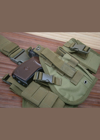 Кобура с платформой бедренная под правую руку No Brand (302391802)