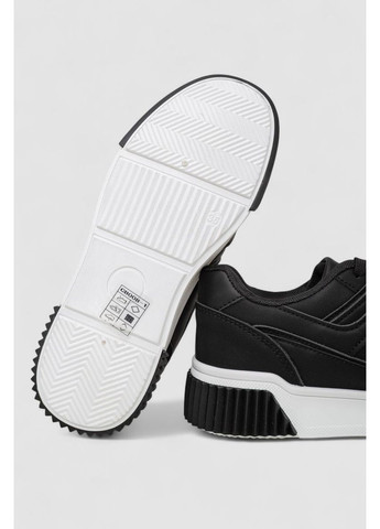 Кросівки жіночі, колір чорно-білий, 256RCB008 Girnaive чорні (361384418)