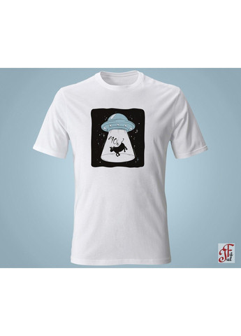 Футболка жіноча з принтом НЛО краде корову. XXL ЗаСвіт - (280940752)