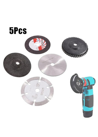 Диски круги 3" 75 мм набор 5 шт для резки шлифовки и полировки до мини болгарки No Brand (368788667)