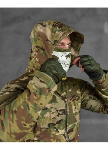 Тактичний чоловічий демісезонний костюм Ріп-стоп 3 в 1 мультикам No Brand