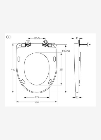 СП6-Д Сидение для унитаза с микролифтом SoloPlast (340286138)