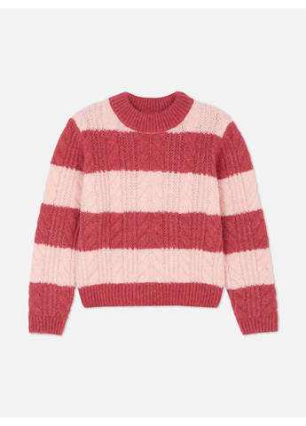 Рожевий джемпер зима,рожевий в смужку, Primark