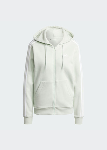 Худи Essentials 3-Stripes Full-Zip Fleece adidas (330010921)