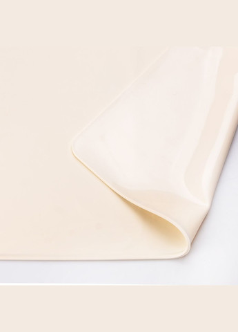 Силіконовий килимок зі качалкою для розкочування тіста Бежевий HP34547W TS Kitchen (306849180)