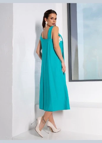 Бірюзова сукня Fashion