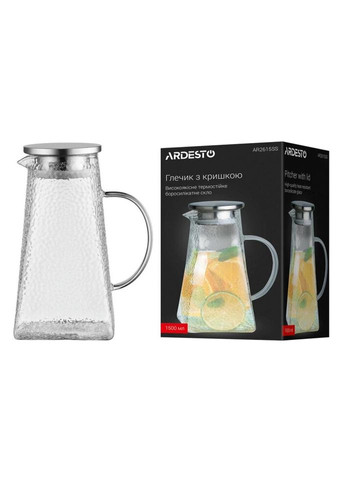 Глечик з кришкою AR2615SS 1500 мл Ardesto (335583381)