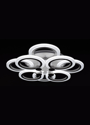 Люстра світлодіодна стельова LED світильник для квартири на стелю лед з пультом 25961 Білий 11х45х54 см. Sunnysky (364497969)