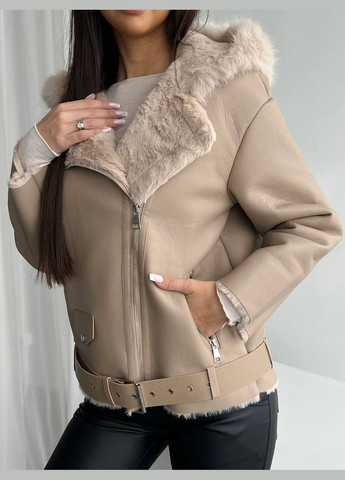 Дубленка с капюшоном Garna (311463163)