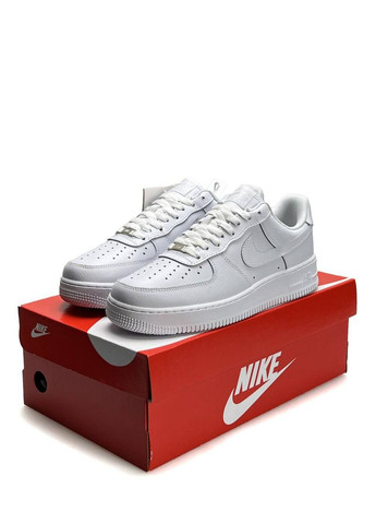 Білі Осінні кросівки nike No Brand Air Force 1 M White