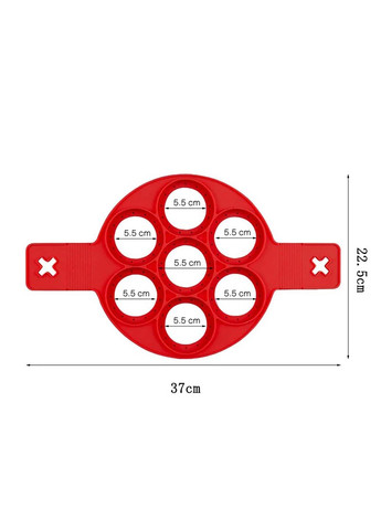 Силиконовая форма для приготовления оладий и яичницы Cake Maker Kitchen Master (355341955)