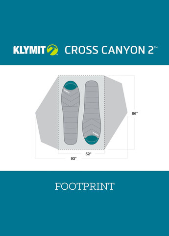 Намет туристичний Cross Canyon Tent 3-person Multi (09C2RD01B-3-person) Klymit (315882184)