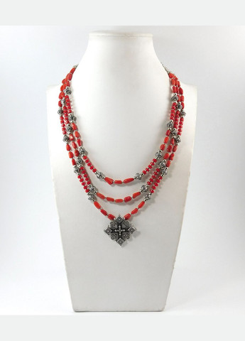 Намисто "Червона хвиля" Корал Fursa fashion (322315486)