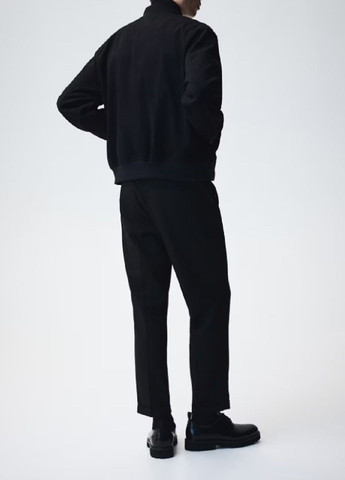 Черная демисезонная куртка H&M