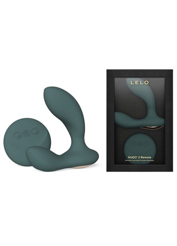 Массажер простаты Hugo 2 Remote Green Lelo (317256386)