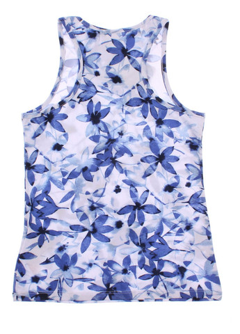 Майка 145 Білий І Синій Lovetti (316713320)