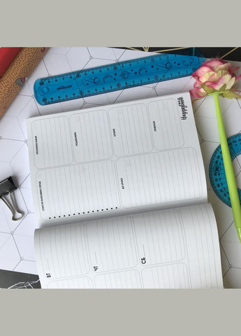 Планер блокнот щоденник учителя на рік А5 Фіолетовий Figasse (301872265)