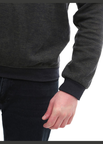 Зелений демісезонний джемпер чоловічий хакі прямий однотонний джемпер Jean Piere Пряма