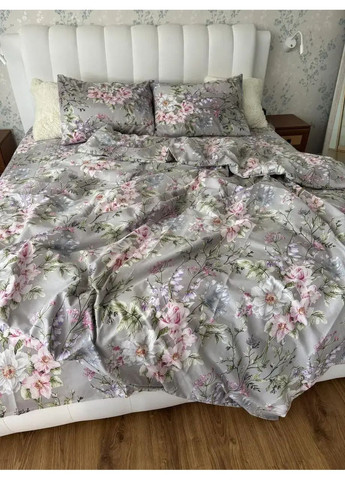 Комплект постільної білизни Бязь Голд "Каталея" Євро 200х220 см No Brand (365720705)