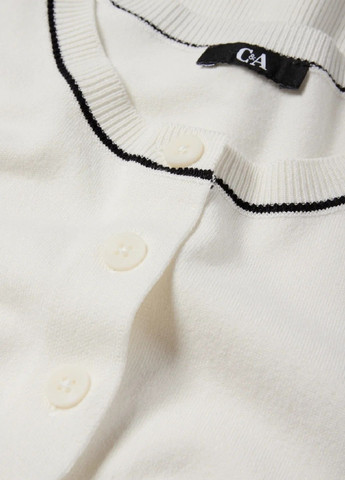 Белый демисезонный кардиган C&A