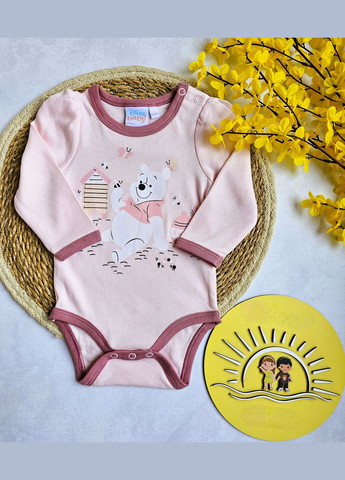 Бодики и песочники Winnie the Pooh😍Боди с длинным рукавом набор😍Бодики для новорожденных Disney Baby Боді (305211218)