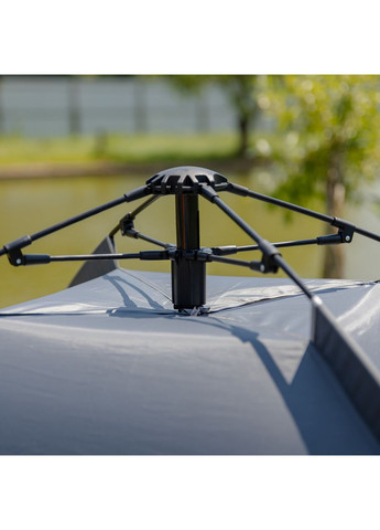 Намет кемпінговий 2 на 2 метри автоматичний для риболовлі походу туристичний LU-019G Сірий LUGI (370439204)