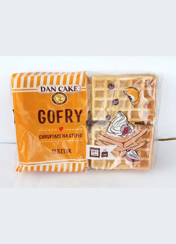 Бельгийские вафли Gofry Chrupiace na Cieplo, 250 г (Польша) No Brand (356518924)