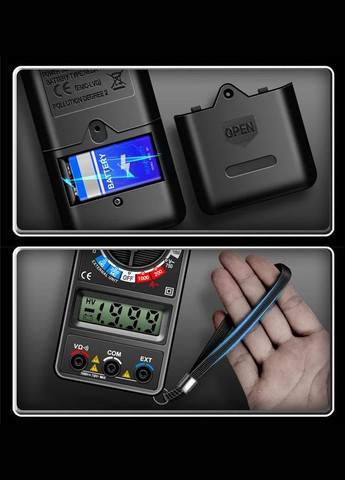 Цифровой мультиметр токоизмерительные клещи DT266-8 Aneng (304974582)