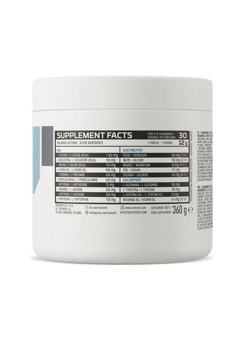 Аминокислота EAAdvanced, 360 грамм Киви Ostrovit (293416843)