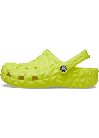 Сабо крокси геометрія Crocs Classic Geometric Lemon (316578774)