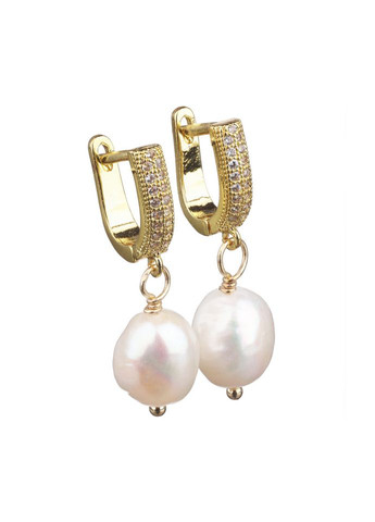 Серьги с подвеской жемчужина 5149 LeBijou (367580299)