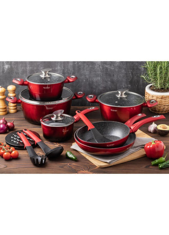 Набір каструль з мармуровим покриттям Edenberg EB-5619 (302007236)