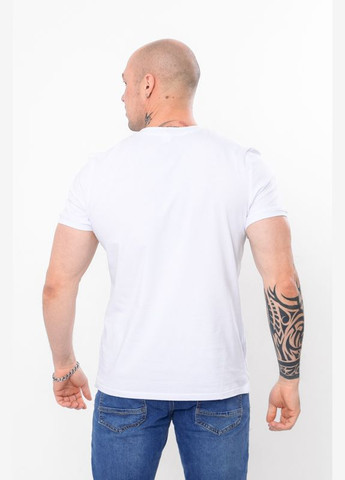 Белая футболка мужская с коротким рукавом Носи своє