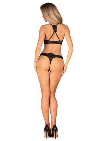 Чорний демісезонний комплект latinesa 2-pcs set m/l Obsessive