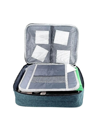 Органайзер для зберігання та перевезення документів Зелений (ОДД-12-42) No Brand (371809848)