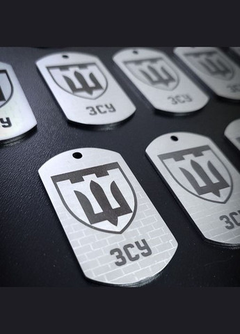 Жетони опт. Армійські жетони оптом. Жетони для підрозділу/роти/батальйону (Гравіювання з ДВОХ сторін) No Brand (300369359)