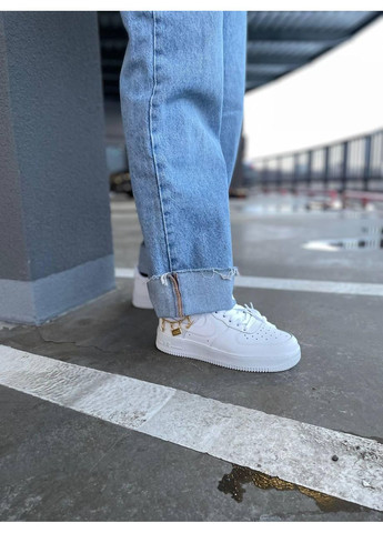 КРОССОВКИ ЖЕНСКИЕ NIKE AIR FORCE 1 LUCKY CHARMS НАЙК АИР ФОРС 1 ПРЕМИУМ No Brand белые демисезоны (368858209)