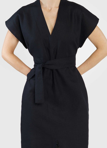 Чорна кежуал сукня жіноча чорна Arber