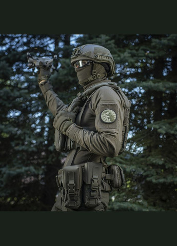 Нашивка Шлях Самурая PVC Olive/Ranger Green M-TAC (315047858)